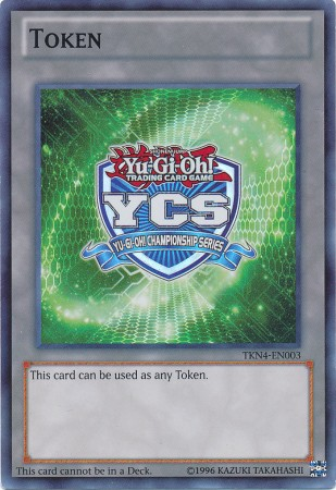 Yu-Gi-Oh Championship Series Token (Green) [TKN4-EN003] Super Rare | Arkham Games and Comics