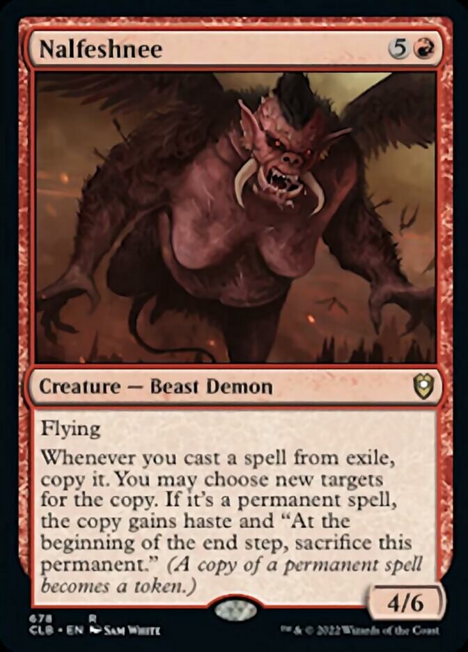 Nalfeshnee [Commander Legends: Battle for Baldur's Gate] | Arkham Games and Comics