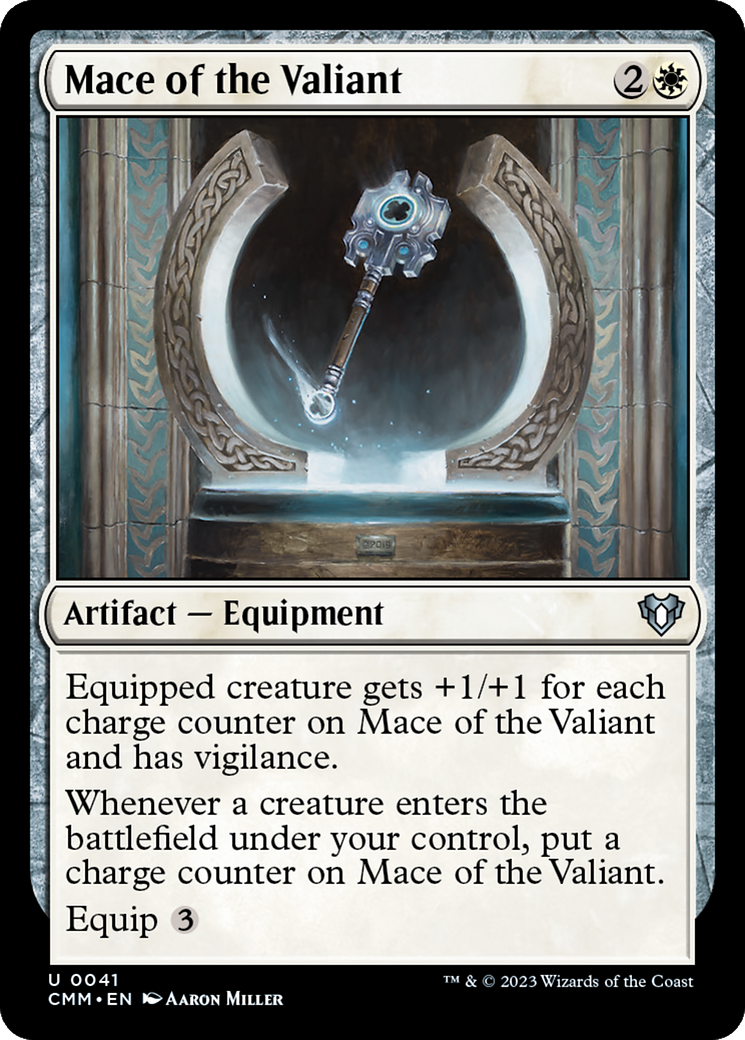 Mace of the Valiant [Commander Masters] | Arkham Games and Comics