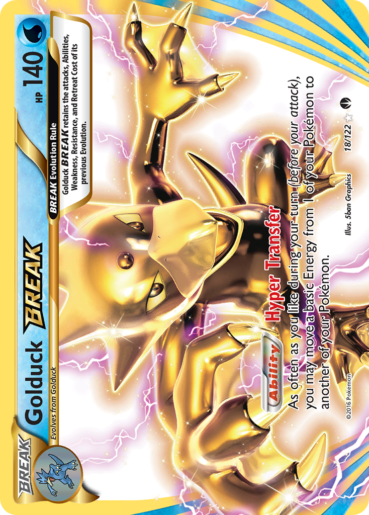 Golduck BREAK (18/122) [XY: BREAKpoint] | Arkham Games and Comics