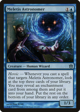 Meletis Astronomer [Born of the Gods] | Arkham Games and Comics