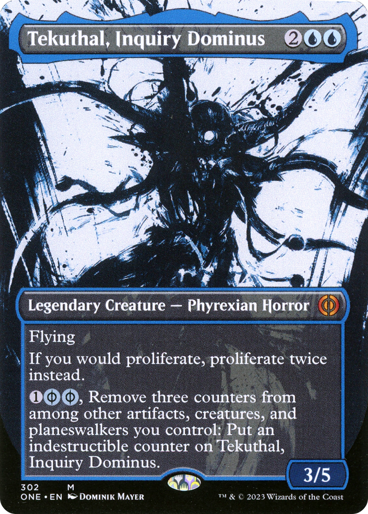 Tekuthal, Inquiry Dominus (Borderless Ichor) [Phyrexia: All Will Be One] | Arkham Games and Comics