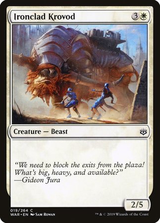 Ironclad Krovod [War of the Spark] | Arkham Games and Comics