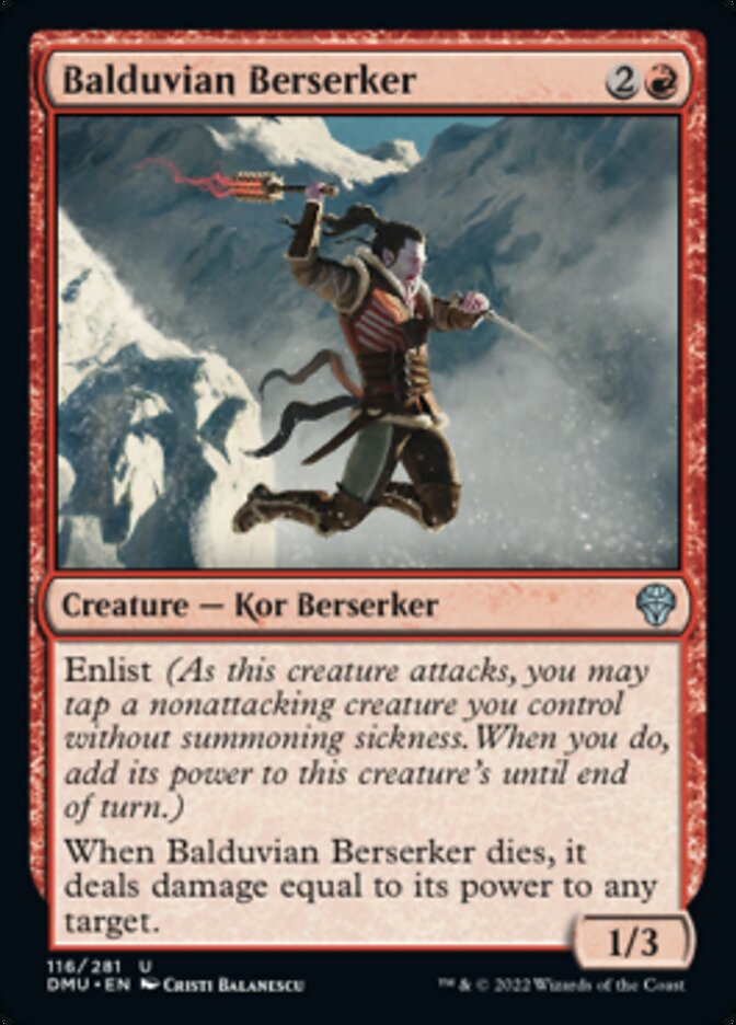 Balduvian Berserker [Dominaria United] | Arkham Games and Comics