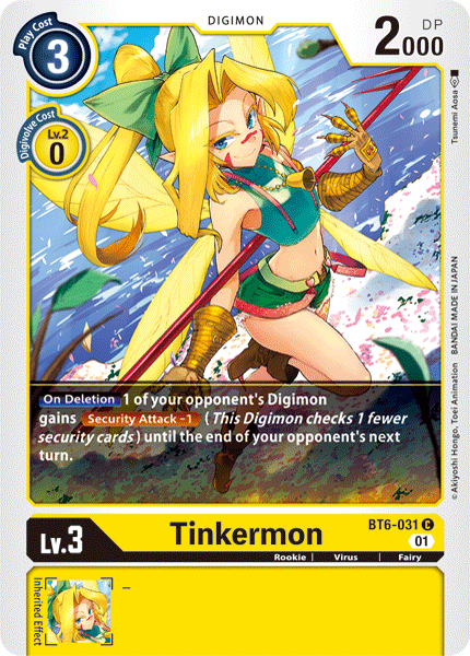 Tinkermon [BT6-031] [Double Diamond] | Arkham Games and Comics