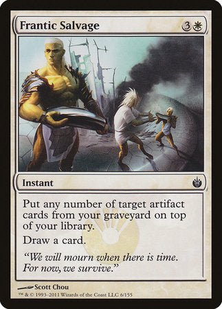 Frantic Salvage [Mirrodin Besieged] | Arkham Games and Comics