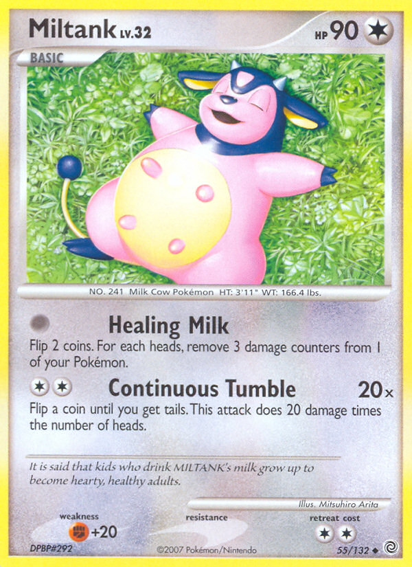 Miltank (55/132) [Diamond & Pearl: Secret Wonders] | Arkham Games and Comics