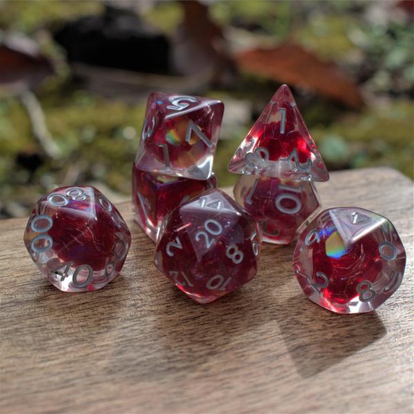 Misty Mountain Resin Dice Set | Arkham Games and Comics