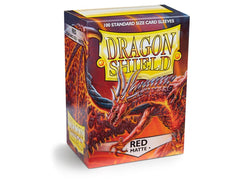 Dragon Shield Matte Sleeve - Red ‘Moltanis’ 100ct | Arkham Games and Comics