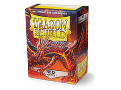 Dragon Shield Matte Sleeve - Red ‘Moltanis’ 100ct | Arkham Games and Comics