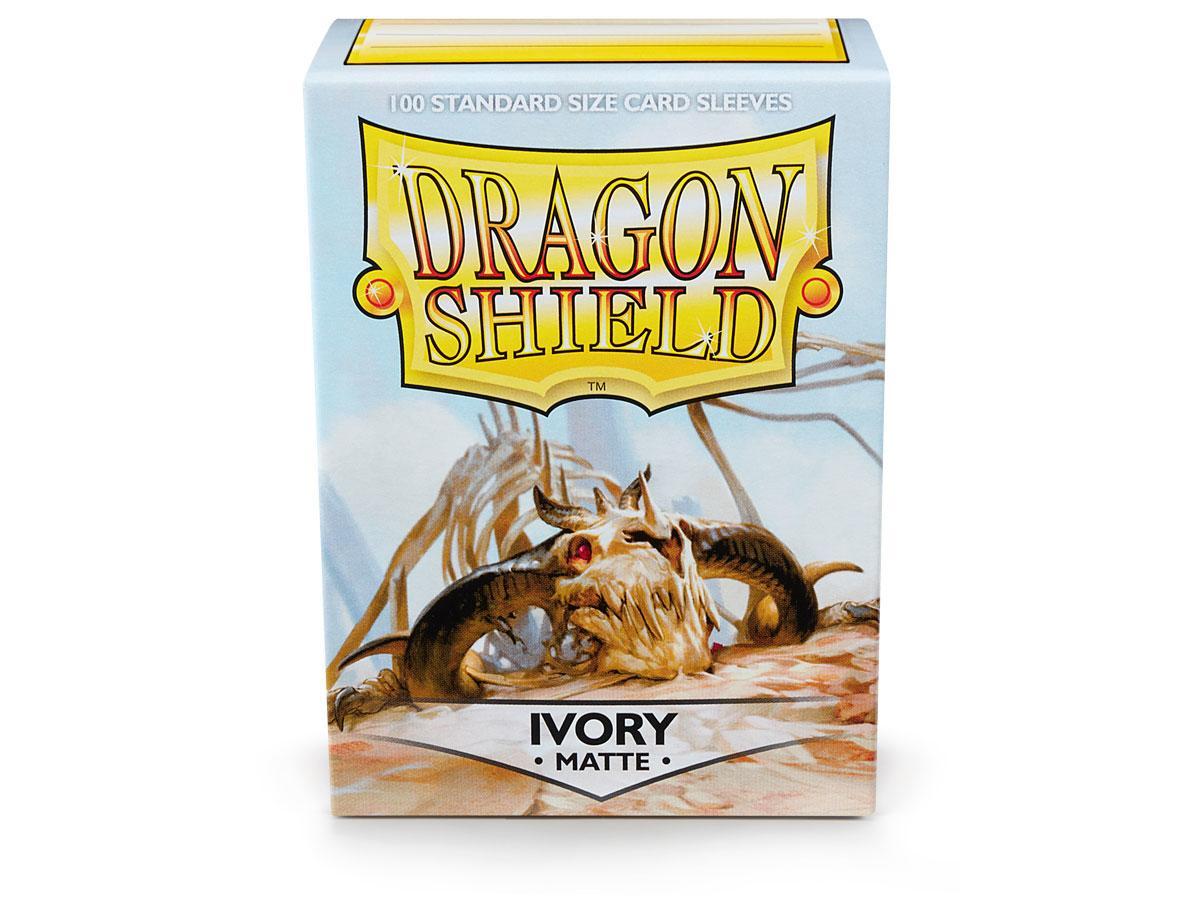 Dragon Shield Matte Sleeve - Ivory ‘Ogier’ 100ct | Arkham Games and Comics