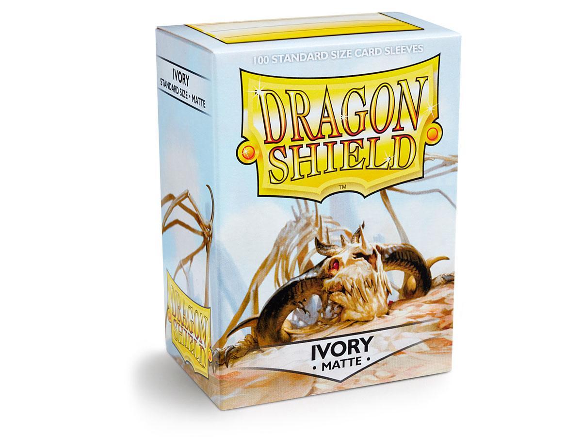 Dragon Shield Matte Sleeve - Ivory ‘Ogier’ 100ct | Arkham Games and Comics
