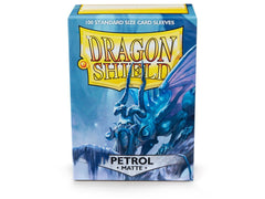 Dragon Shield Matte Sleeve - Petrol ‘Abigan’ 100ct | Arkham Games and Comics