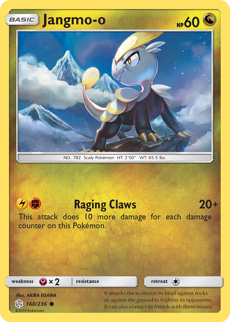 Jangmo-o (160/236) [Sun & Moon: Cosmic Eclipse] | Arkham Games and Comics