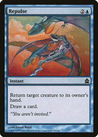 Repulse [Commander 2011] | Arkham Games and Comics