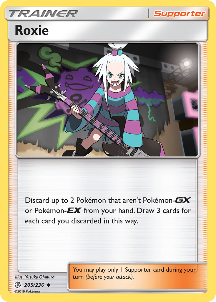 Roxie (205/236) [Sun & Moon: Cosmic Eclipse] | Arkham Games and Comics