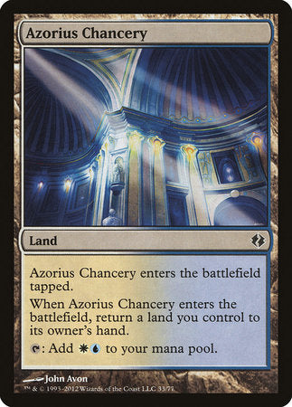 Azorius Chancery [Duel Decks: Venser vs. Koth] | Arkham Games and Comics