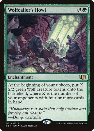 Wolfcaller's Howl [Commander 2014] | Arkham Games and Comics