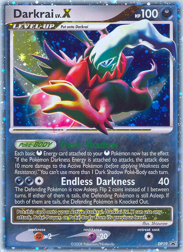 Darkrai LV.X (DP19) [Diamond & Pearl: Black Star Promos] | Arkham Games and Comics