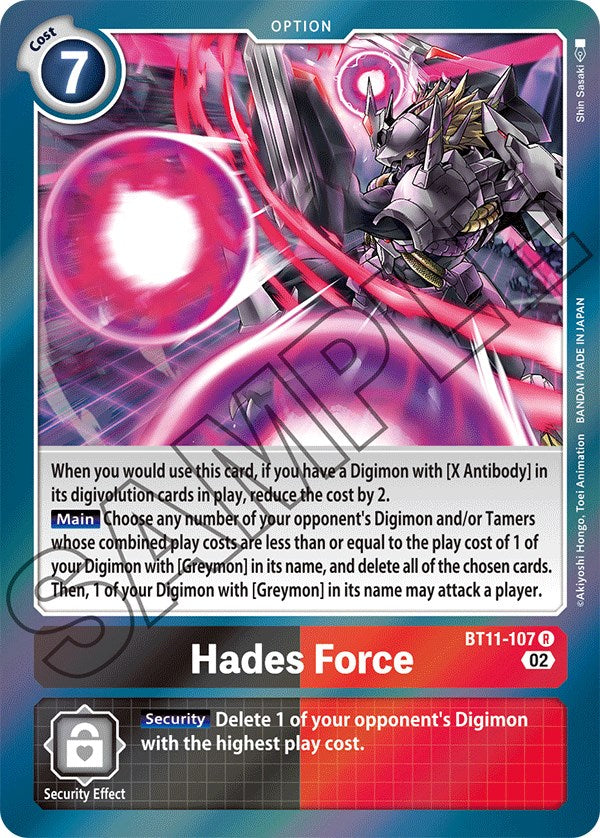 Hades Force [BT11-107] [Dimensional Phase] | Arkham Games and Comics