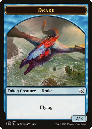 Drake Token [Duel Decks: Mind vs. Might Tokens] | Arkham Games and Comics