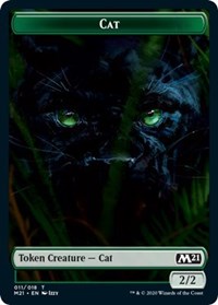 Cat (011) // Dog Double-sided Token [Core Set 2021 Tokens] | Arkham Games and Comics