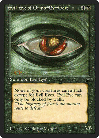 Evil Eye of Orms-By-Gore [Legends] | Arkham Games and Comics