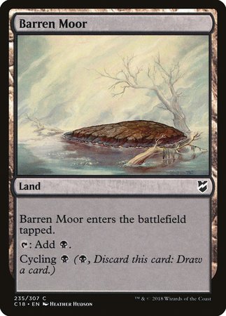 Barren Moor [Commander 2018] | Arkham Games and Comics