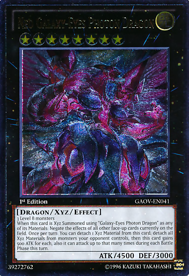 Neo Galaxy-Eyes Photon Dragon [GAOV-EN041] Ultimate Rare | Arkham Games and Comics