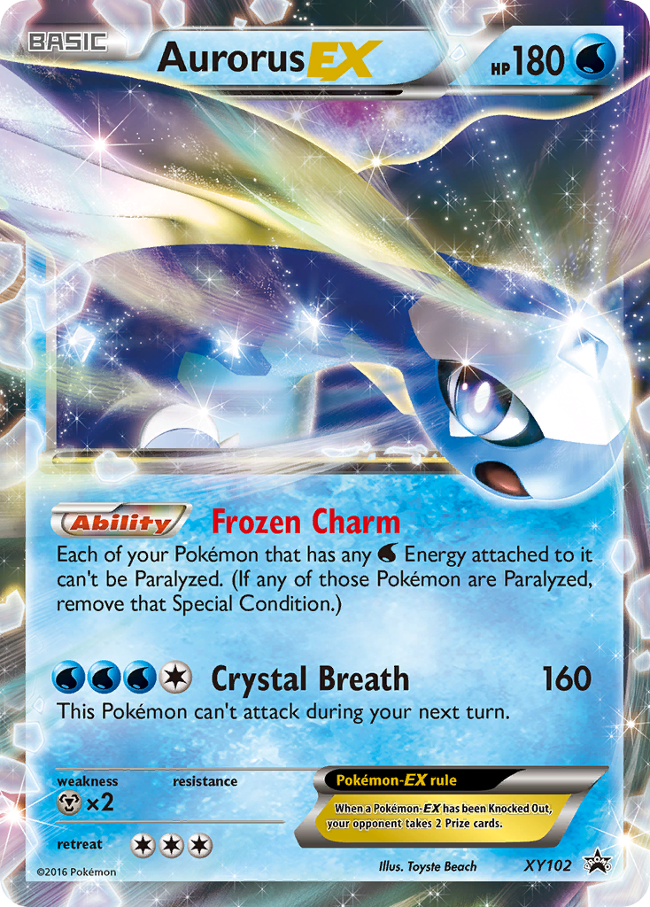 Aurorus EX (XY102) [XY: Black Star Promos] | Arkham Games and Comics