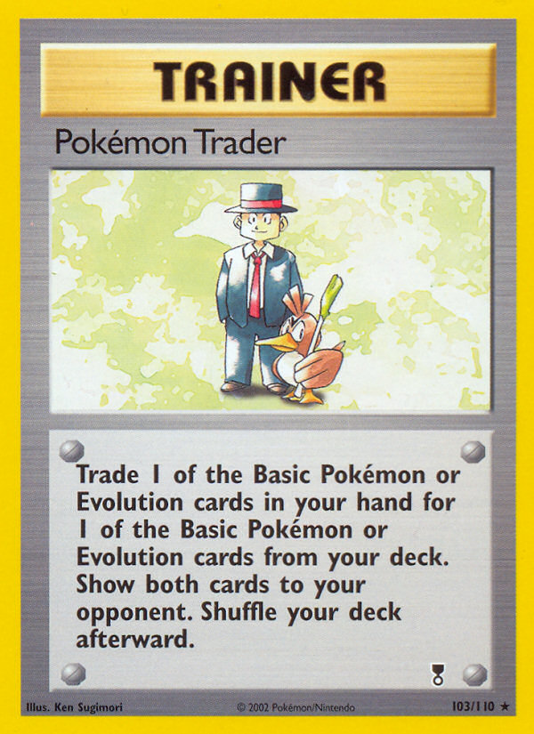 Pokemon Trader (103/110) [Legendary Collection] | Arkham Games and Comics