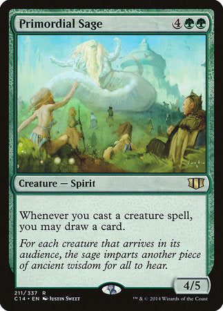 Primordial Sage [Commander 2014] | Arkham Games and Comics