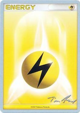 Lightning Energy (Legendary Ascent - Tom Roos) [World Championships 2007] | Arkham Games and Comics