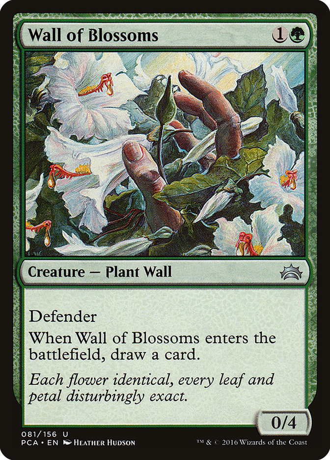 Wall of Blossoms [Planechase Anthology] | Arkham Games and Comics