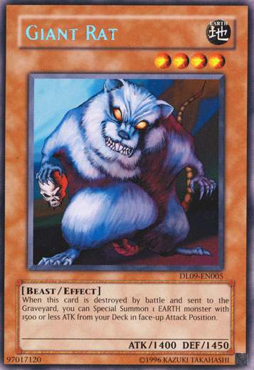 Giant Rat (Blue) [DL09-EN005] Rare | Arkham Games and Comics