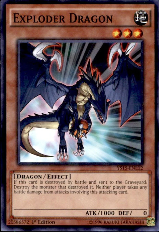 Exploder Dragon [YS15-ENL12] Shatterfoil Rare | Arkham Games and Comics