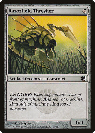 Razorfield Thresher [Scars of Mirrodin] | Arkham Games and Comics