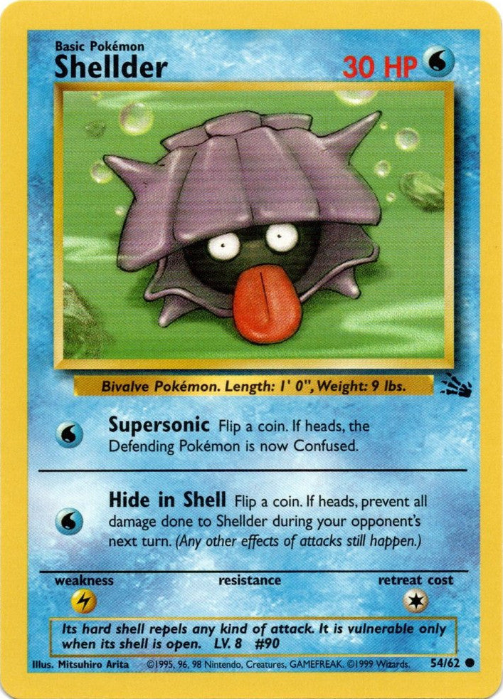 Shellder (54/62) [Fossil Unlimited] | Arkham Games and Comics