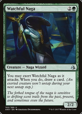 Watchful Naga [Amonkhet] | Arkham Games and Comics