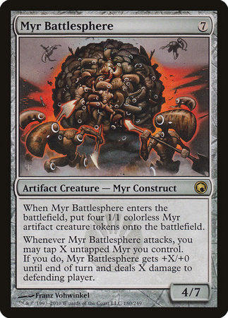 Myr Battlesphere [Scars of Mirrodin] | Arkham Games and Comics