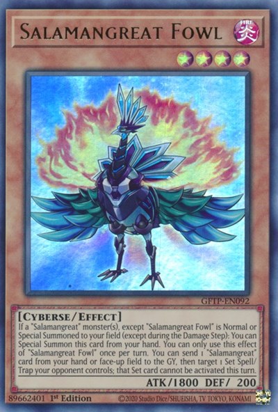 Salamangreat Fowl [GFTP-EN092] Ultra Rare | Arkham Games and Comics