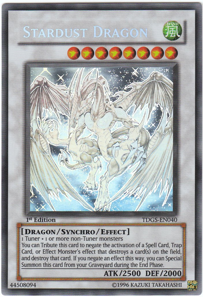 Stardust Dragon (Ghost) [TDGS-EN040] Ghost Rare | Arkham Games and Comics