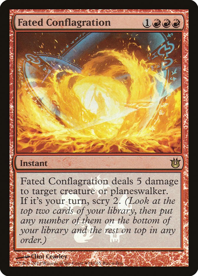 Fated Conflagration (Buy-A-Box) [Born of the Gods Promos] | Arkham Games and Comics