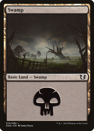 Swamp (74) [Duel Decks: Blessed vs. Cursed] | Arkham Games and Comics