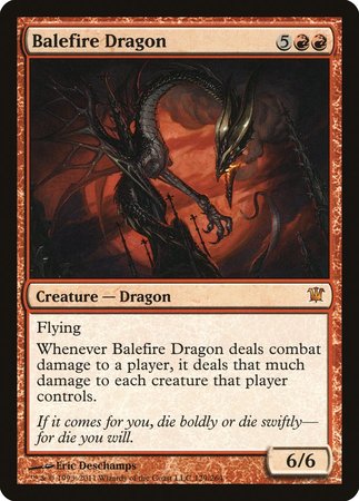 Balefire Dragon [Innistrad] | Arkham Games and Comics