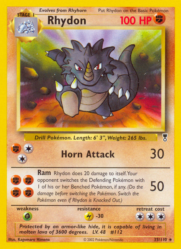 Rhydon (35/110) [Legendary Collection] | Arkham Games and Comics