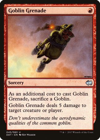 Goblin Grenade [Duel Decks: Merfolk vs. Goblins] | Arkham Games and Comics