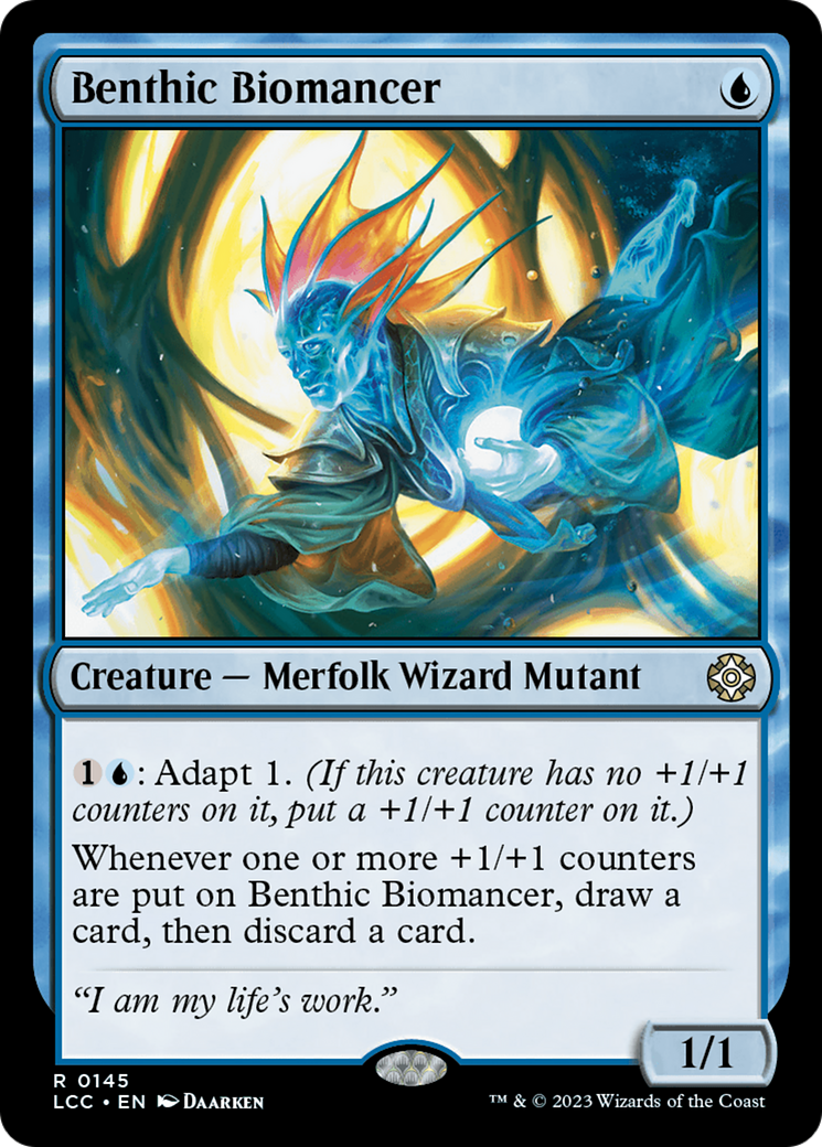 Benthic Biomancer [The Lost Caverns of Ixalan Commander] | Arkham Games and Comics