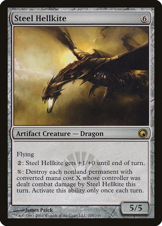 Steel Hellkite [Scars of Mirrodin] | Arkham Games and Comics