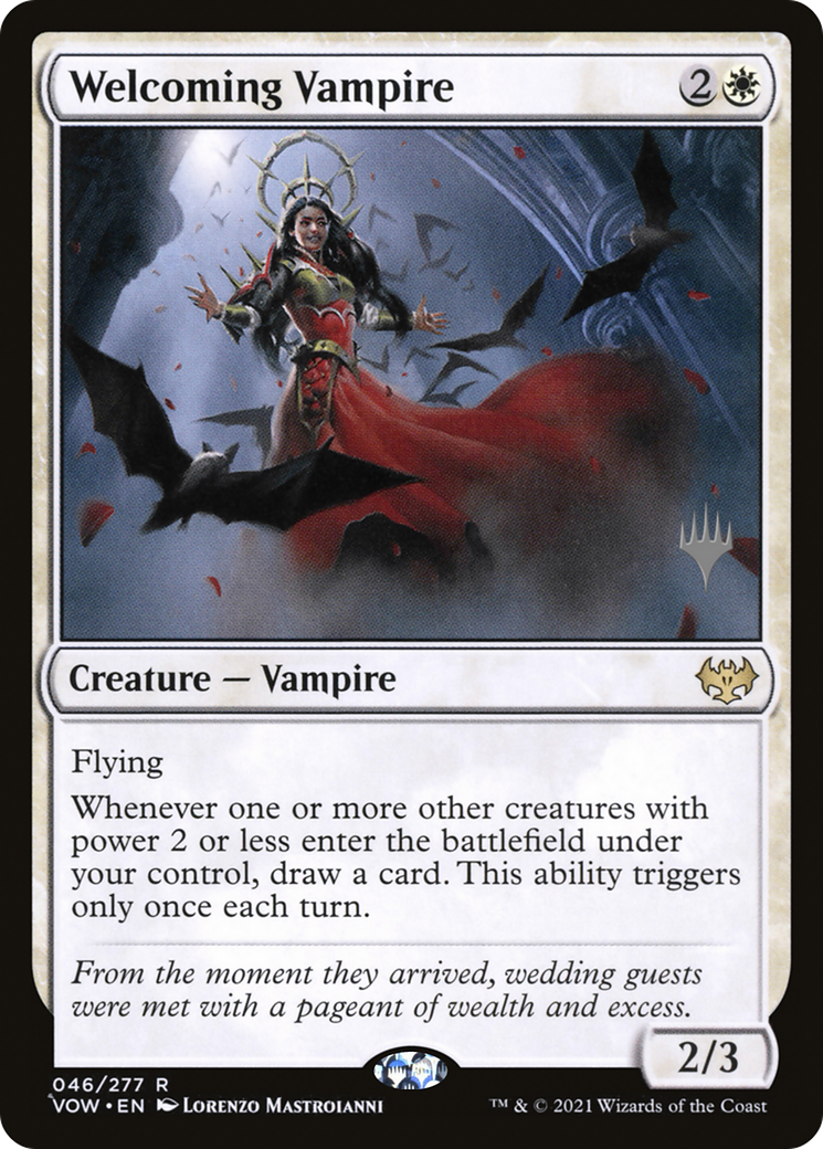 Welcoming Vampire (Promo Pack) [The Brothers' War Promos] | Arkham Games and Comics